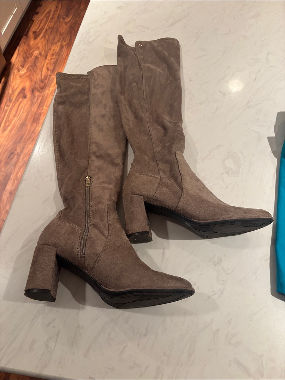 Liz Claiborne Suded Like Over the Knee Boots